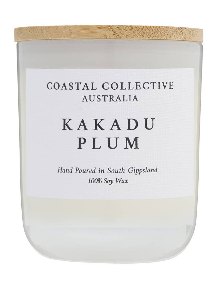 Kakadu Plum Jar Candle for wholesale by Coastal Collective Australia