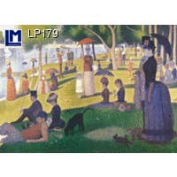 Lenticular Animation Postcard, Seurat for wholesale by ikonink