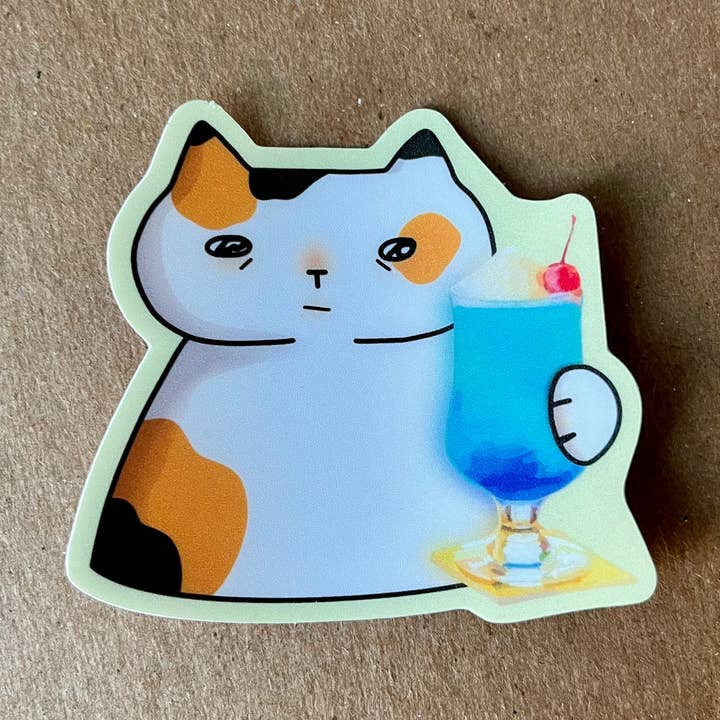 Tropical Drink Cat for wholesale by Saint Fax