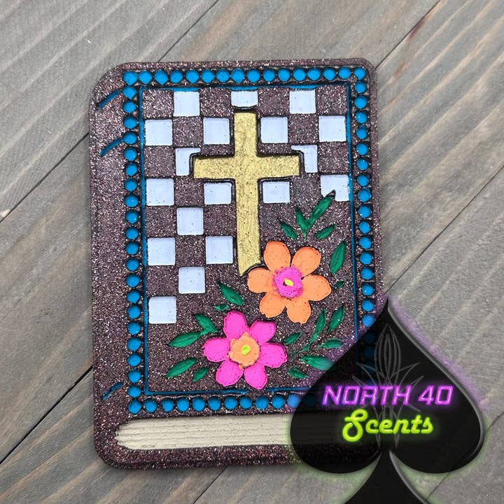 Rutig Bibel Freshie *ANPASSAD* för wholesale av North 40 Scents LLC