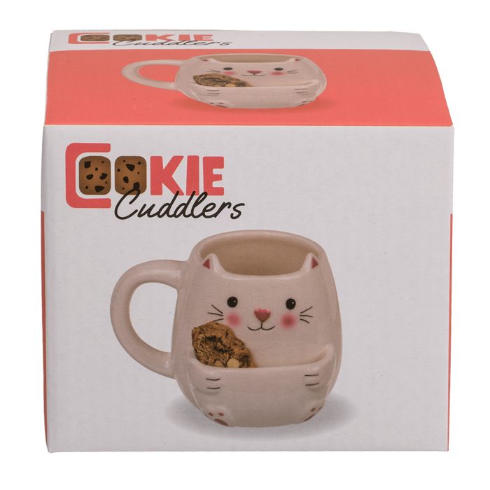 Out of the blue KG - Wholesale Coffee Mug - Dolomite Mug, Cookie Cudler, Cat,1