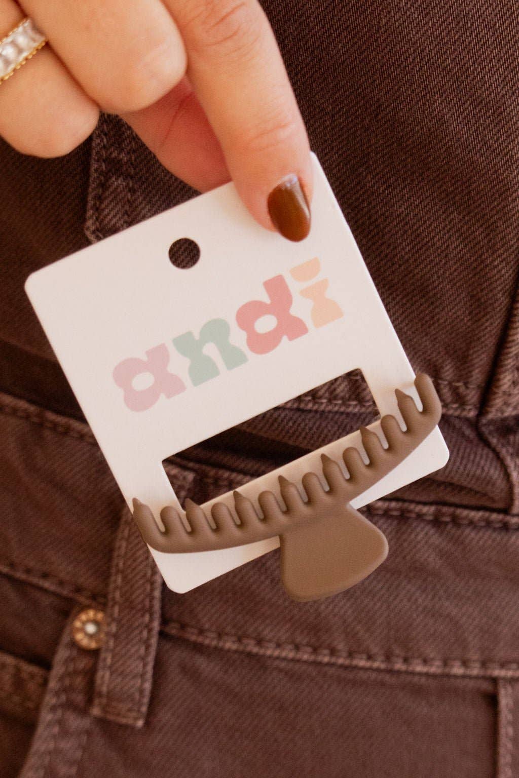 Shop Andi - Vente Pince à cheveux – femme - Pince à griffes French Twist pour cheveux fins16