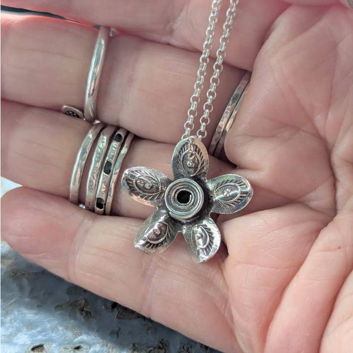 Yolanda Flower Pendant for wholesale by luna-tree