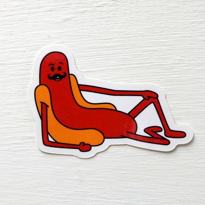 Sticker - Geen hotdog voor wholesale door Haha Hot Dogs