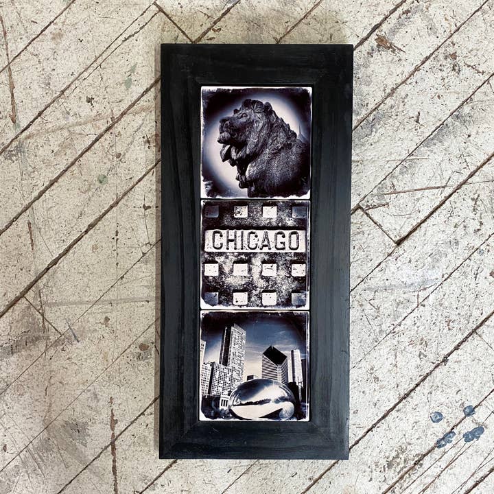 Custom 1x3 Tile Frame for wholesale by Cityscape Tiles