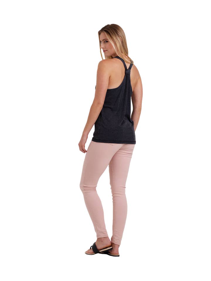 U.S. Apparel - Wholesale Tank top – Women′s - Ladies Knotted Back Racer Tank10