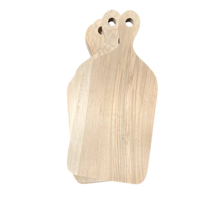 Nickel City Woodworking - Wholesale Cutting Board - Hardwood Paddle Cutting Board C4