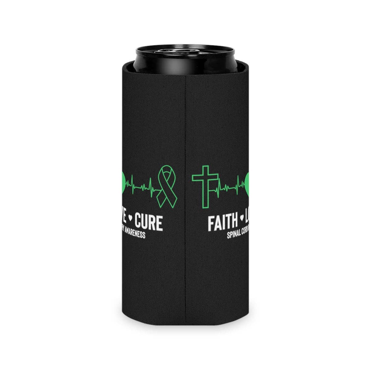 Teegarb LLC - Wholesale Drink Huggers & Koozies - Beer Can Cooler Sleeve  Hilarious Spinal Cord Injury Awareness Sickness Fighter Humorous Spine Column Disorders Support Enthusiast4