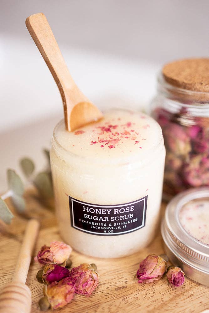 Souvenirs & Sundries - Wholesale Body Scrub/Exfoliant - Honey Rose Sugar Scrub2