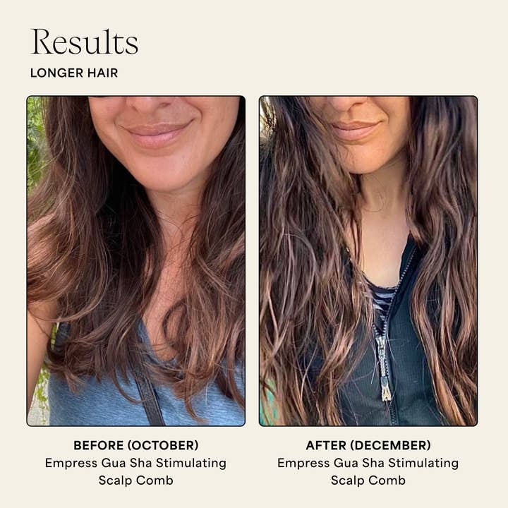 Wildling - Wholesale Hair brush/comb - Empress Gua Sha Stimulating Scalp Comb2