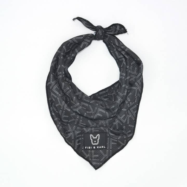FK dog bandana for wholesale by Fibi & Karl