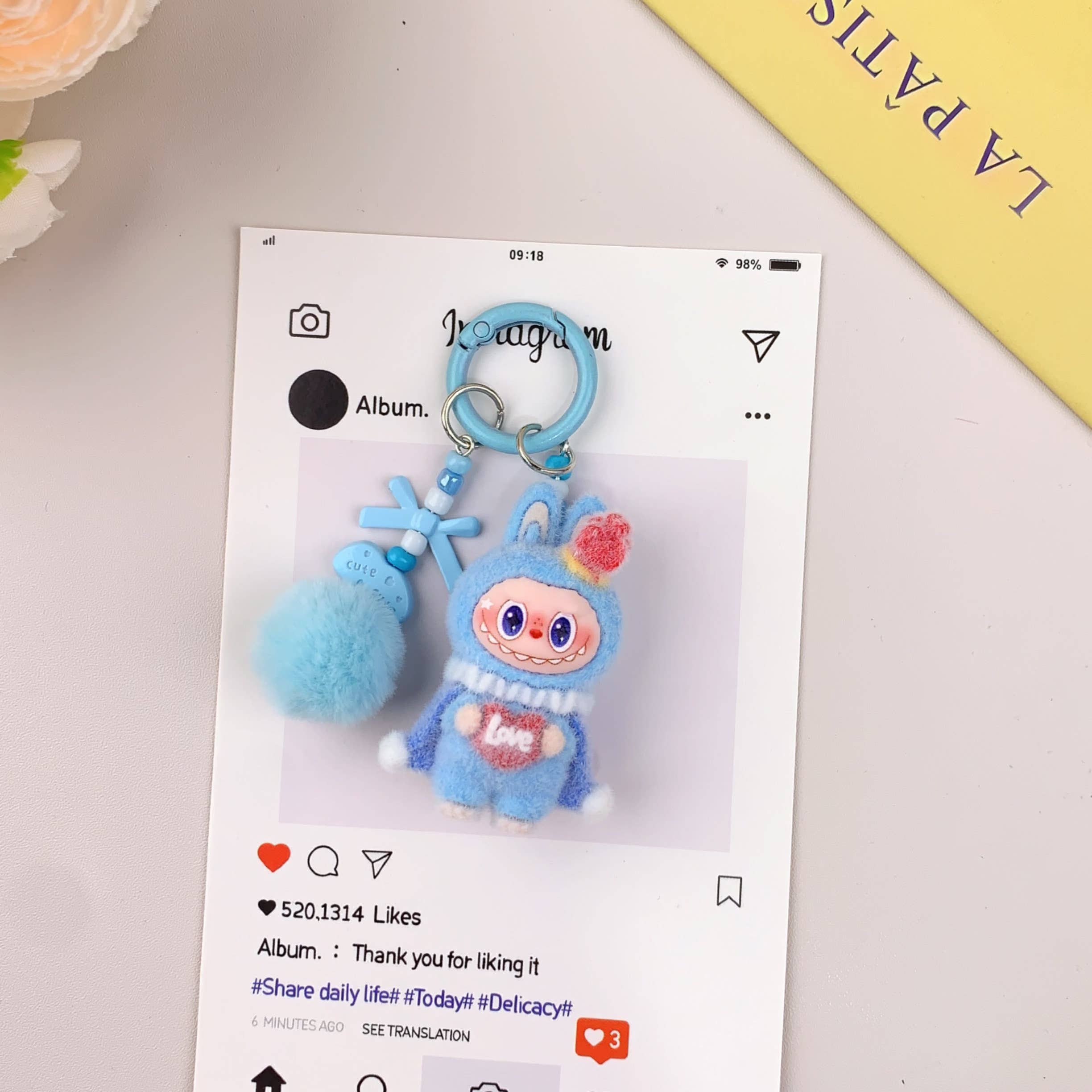 Lilyrosy（Duty free) - Wholesale Keychain - Women's -  Hot-Selling Cute Keychain for Girls,Car Key Accessory2