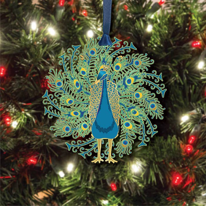Beacon Design - Wholesale Ornament - Peacock2