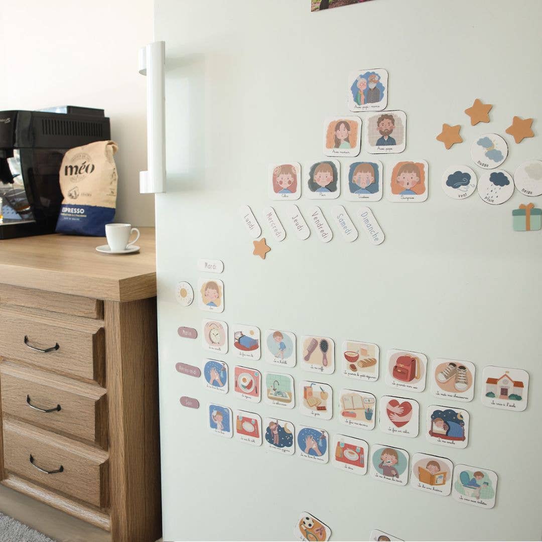 Ferflex - Vente Aimant - Enfant et bébé - Ma routine magnétique du matin & du soir (version française)2