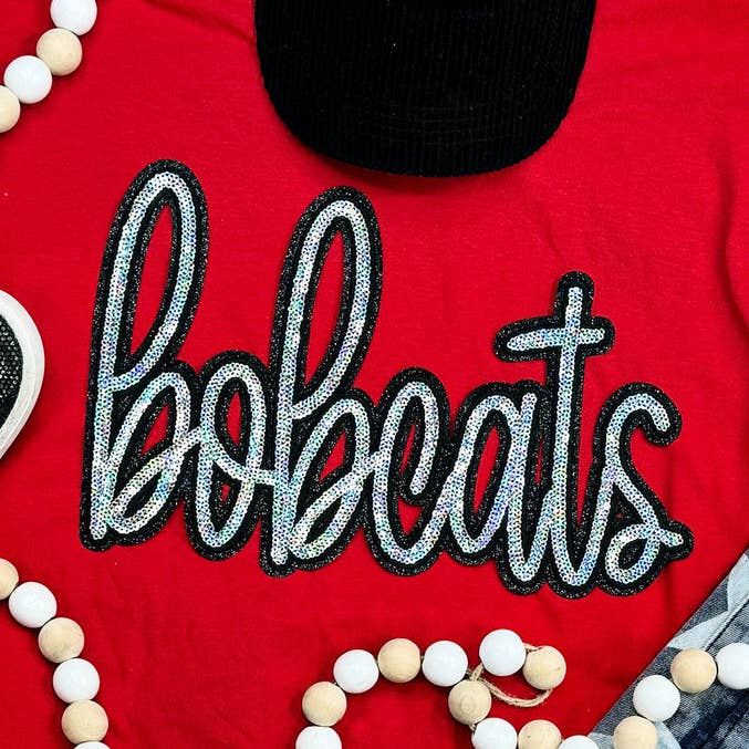 Trendy Transfers - Vendita all'ingrosso Toppe - Toppa con paillettes Bobcats0