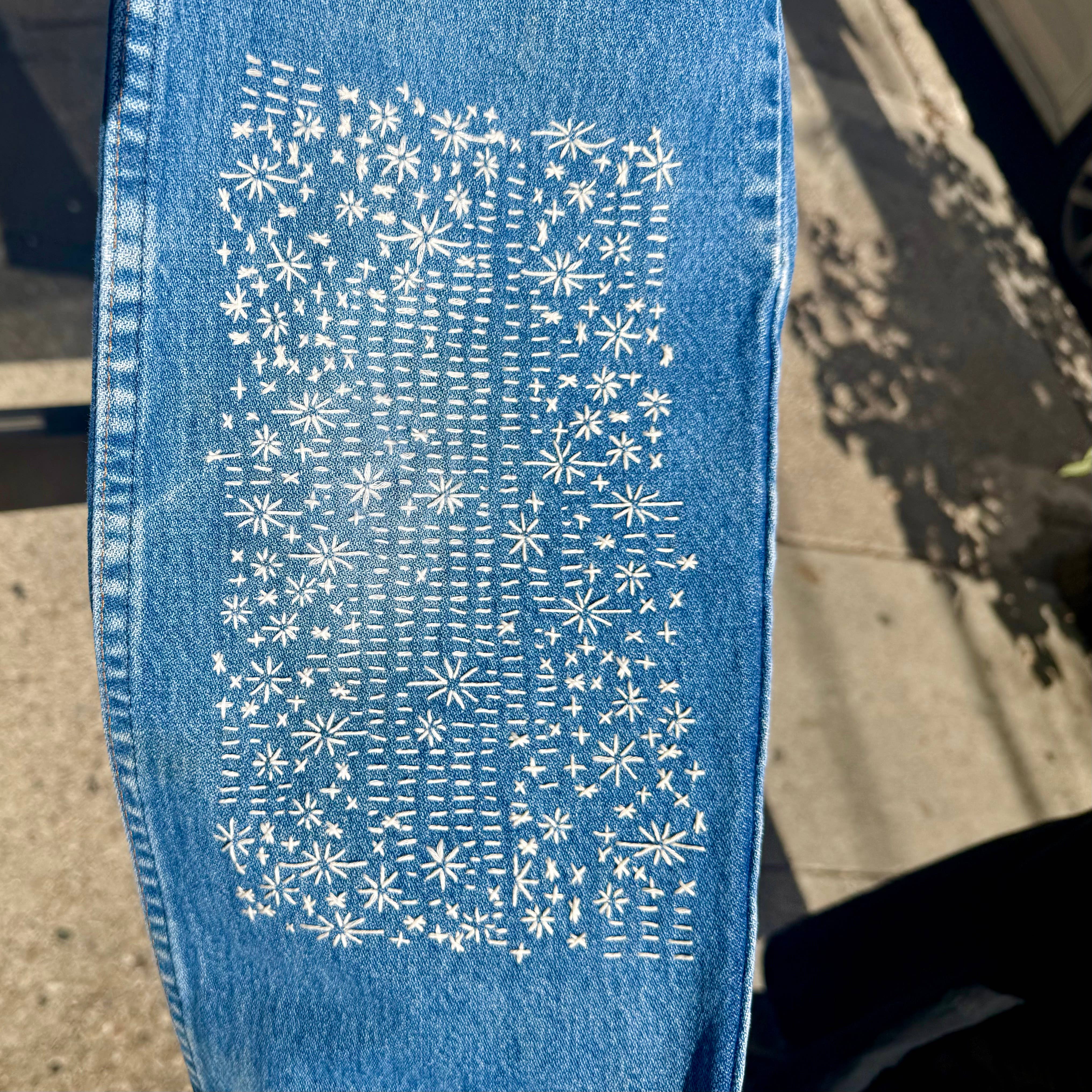 Approved Textiles - Wholesale Craft Sewing Kit - Stars - Minimal Mending + Embellishment Transfer4