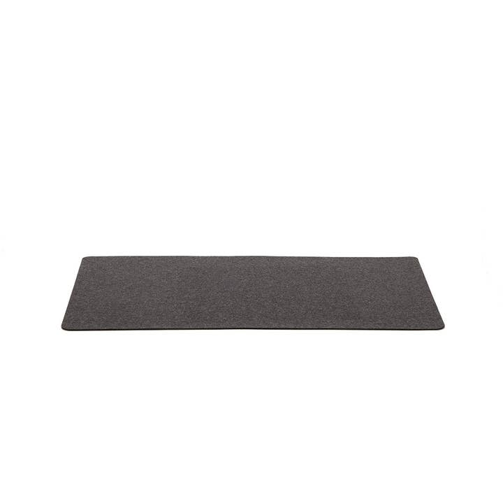 Charcoal Mosen Large Merino Wool Felt Desk Pad for wholesale on Faire4