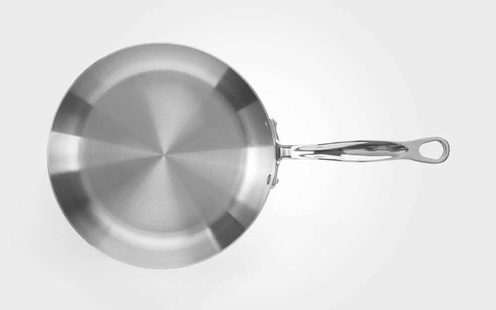 samuel groves - Vente Poêles - Poêle de chef classique 28 cm en acier inoxydable triply7