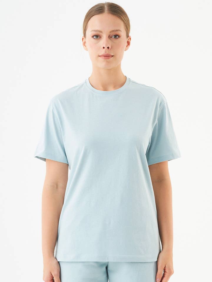 TILLO- T-shirt basica unisex in cotone biologico per la vendita all'ingrosso da parte di ORGANICATION