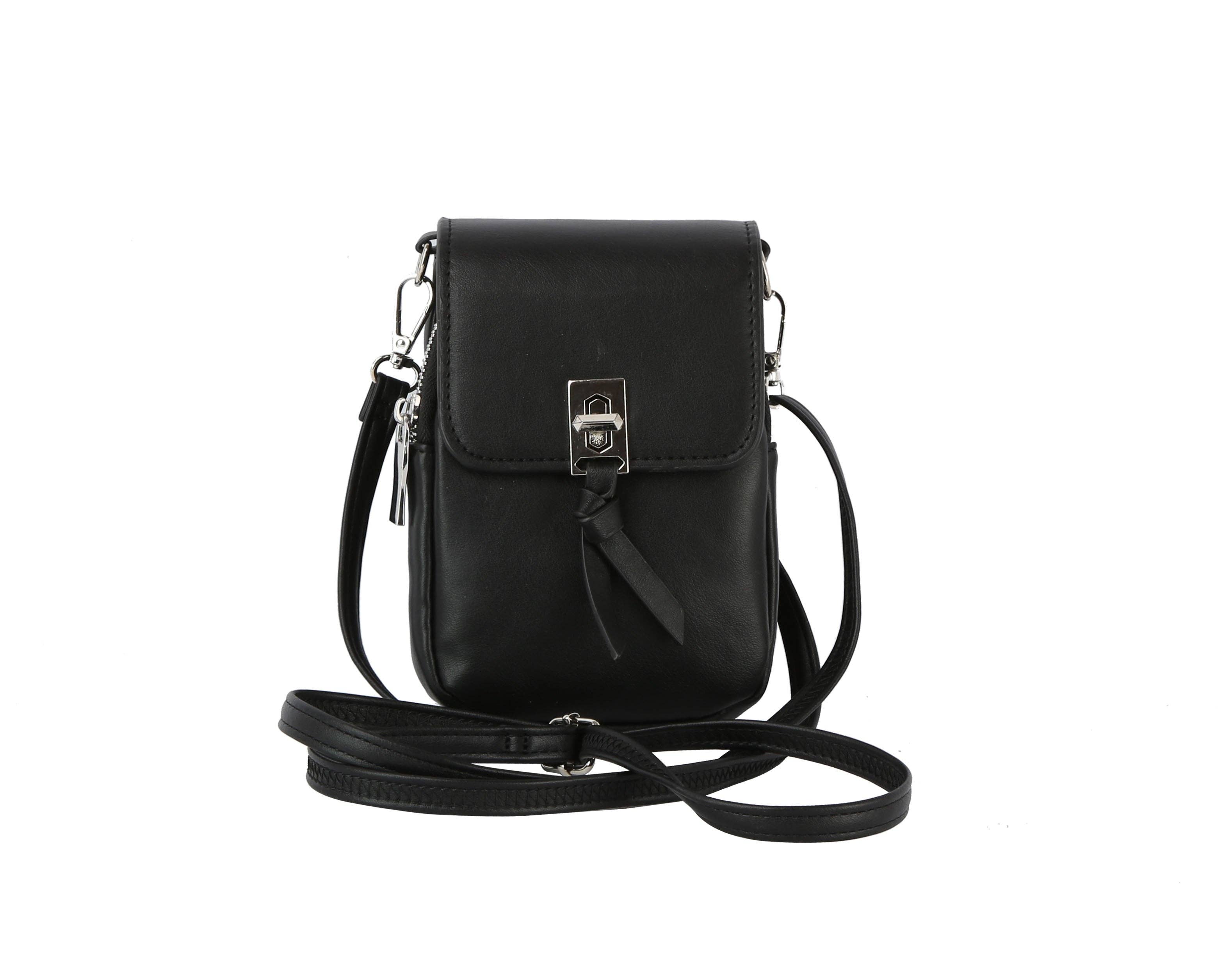Handbag Factory Corp - Wholesale Crossbody Bag - Women's - Metal closure phone crossbody1