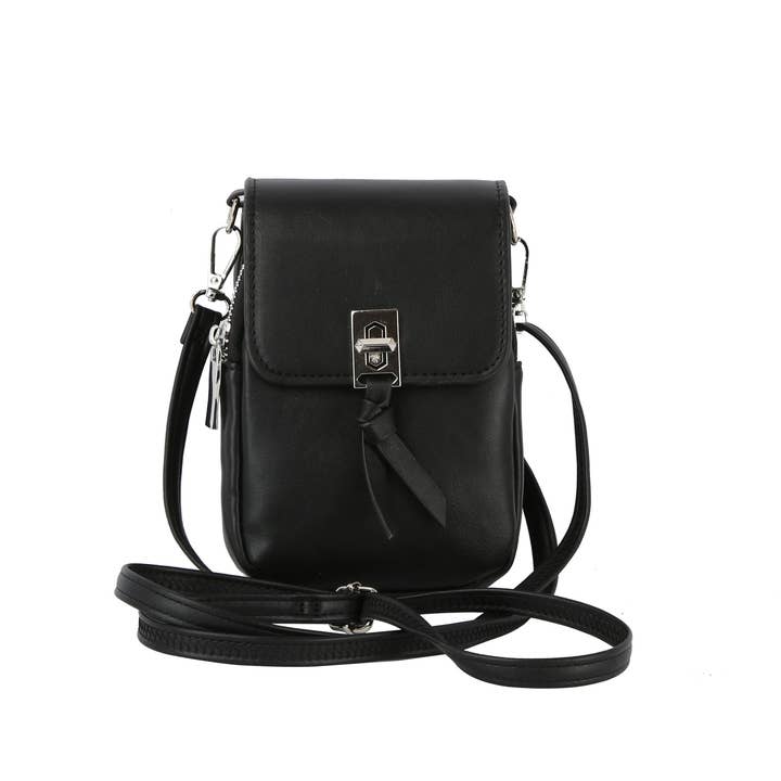Handbag Factory Corp - Wholesale Crossbody Bag - Women's - Metal closure phone crossbody1