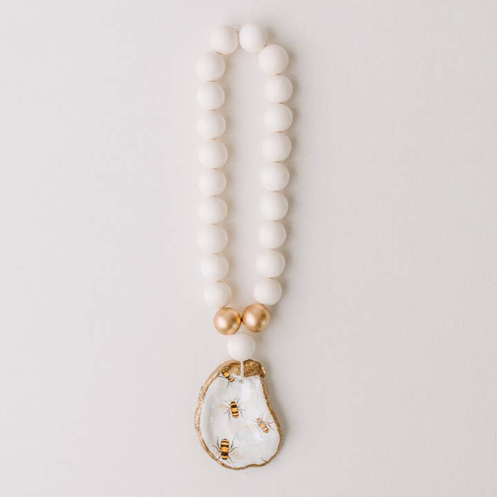 Grit and Grace Studio - Vente Collier de perles - Perles de bénédiction d'abeille1