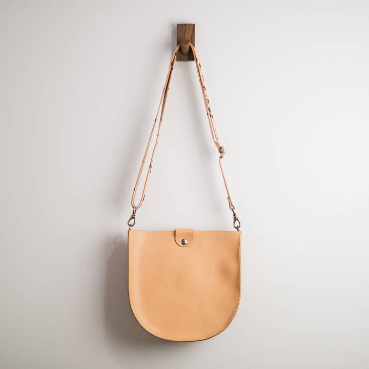 Saddle Bag in Natural for wholesale by Choice Goods Co.