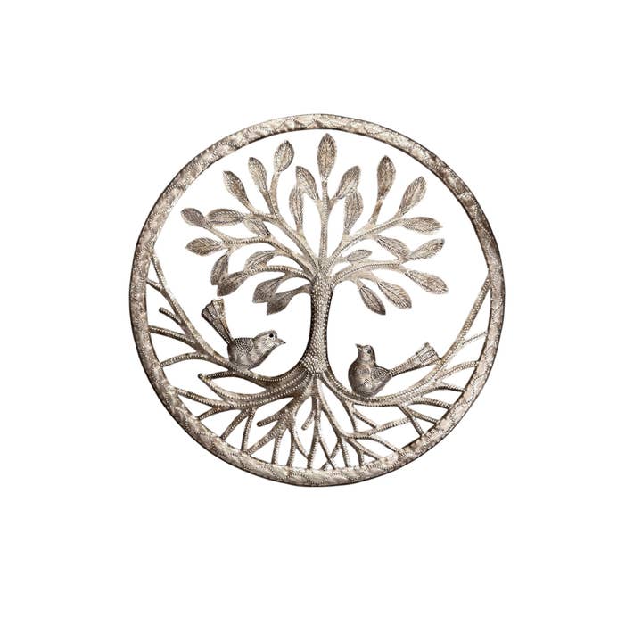 Simple Birds and Tree for wholesale by Haiti Fair Trade- Papillon Marketplace