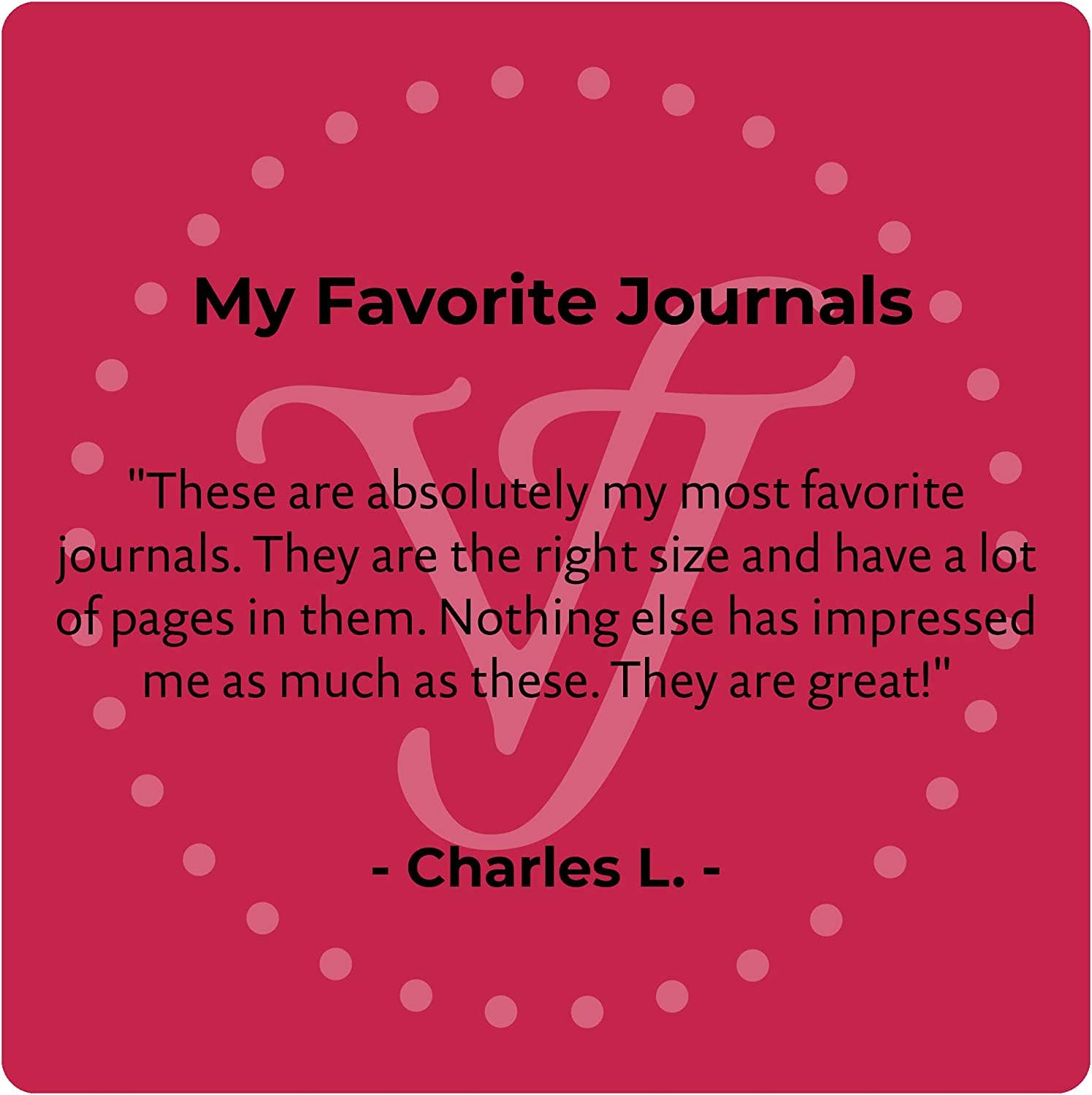 Victoria's Journals – Großhandel Tagebuch – 5-Jahres-Tagebuch im Vintage-Stil — veganer Ledereinband, 11,4 x 15,2 cm (Rot)6