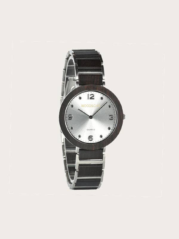 Herenhorloge van sparrenhout voor wholesale door Wood&Chic