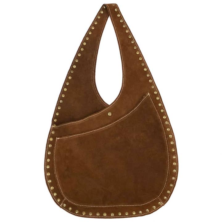 MILANO AMOUR - Wholesale Tote Bag - Women's - SHOPPER SACCA POLYNNE SUEDE STUDS TOTE BAG2