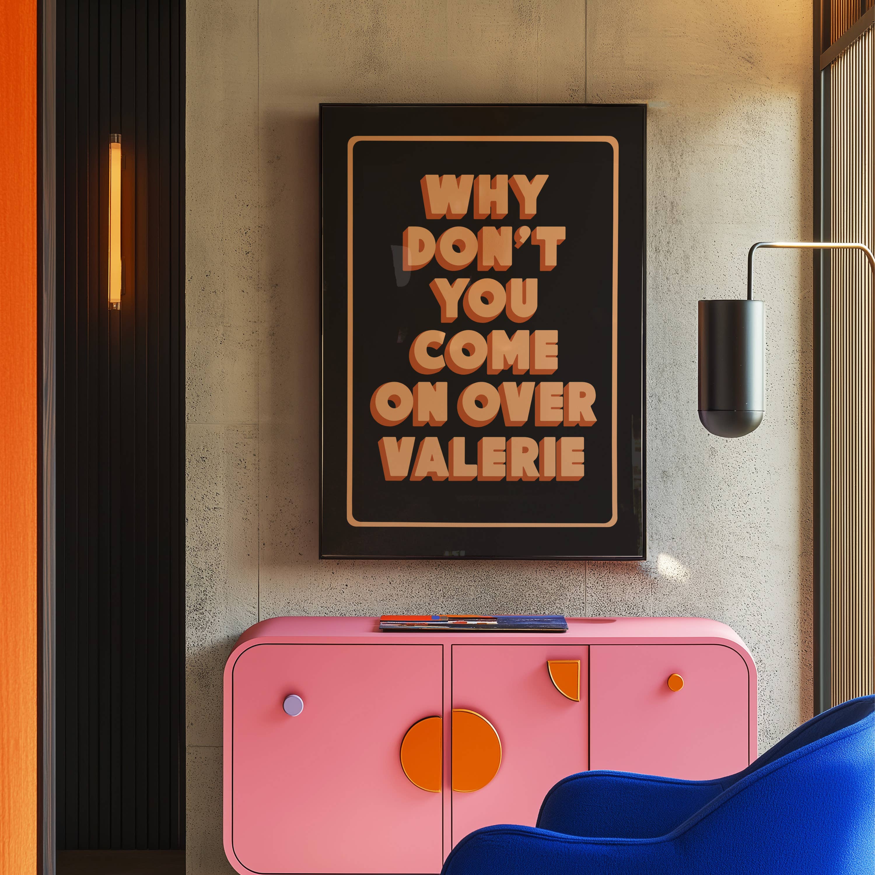 Twisted Rebel Designs - Wholesale Kunstprint - Valerie Kunst Liedtekst Print4