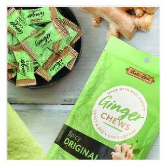 Sunflower Food Company - Wholesale Hard Candy - BALI’S BEST GINGER CHEWS – ORIGINAL (5.08 OZ BAG)1