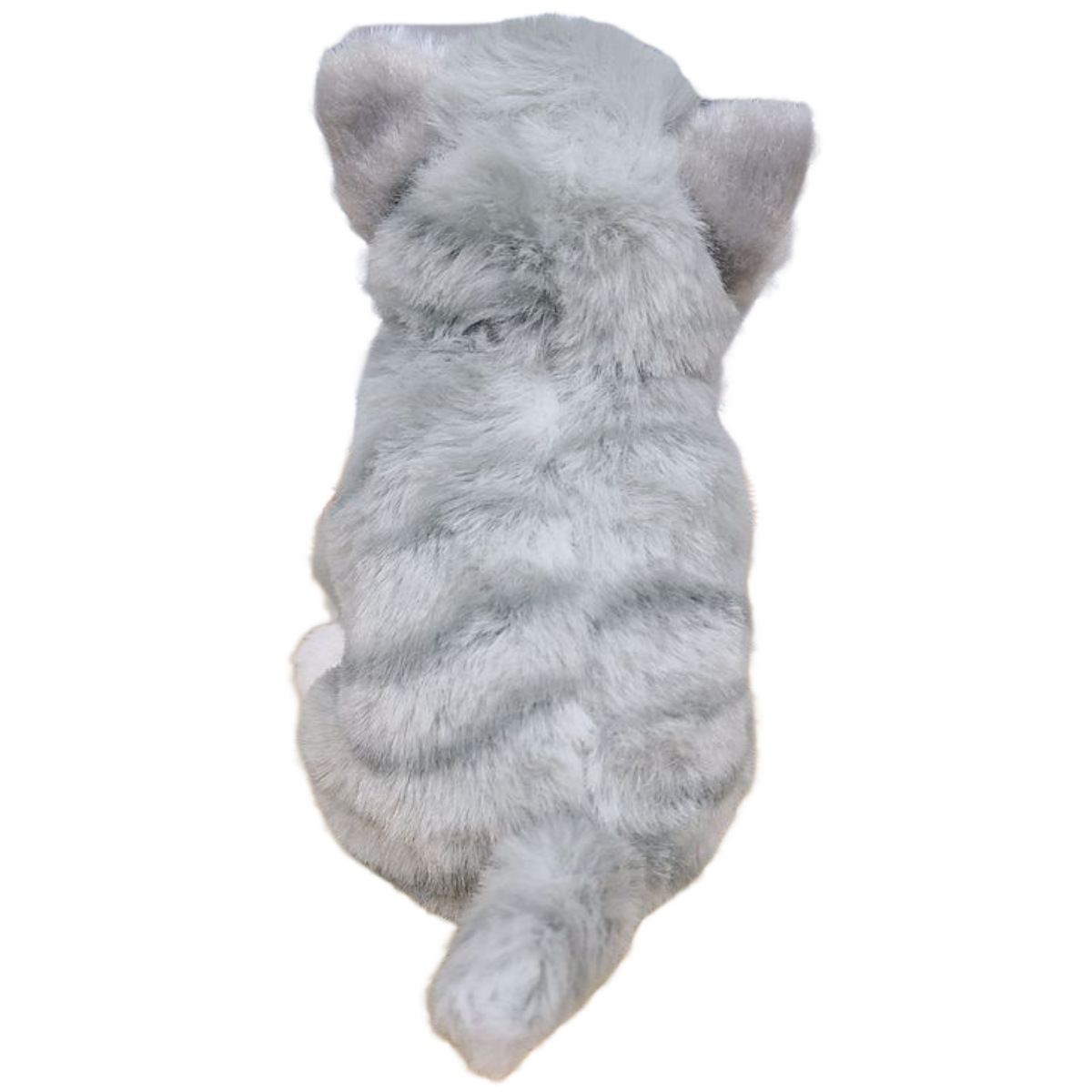 Canned Gifts – wholesale Fyllda/plyschleksaker - Barn och baby – Konservburksgrå tabbymus | Räddningskatt | Miljövänlig återvunnen present6