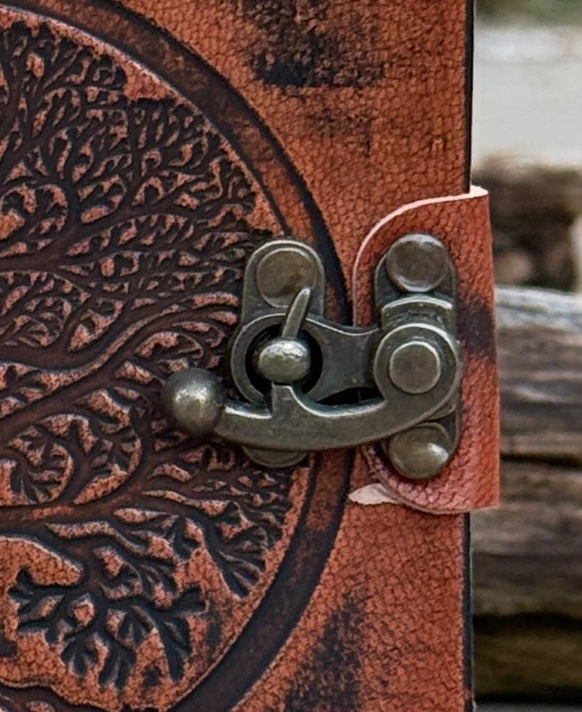 Lungta Imports – wholesale Journal/diary – Tree Of Life Vintage Leather Journal Embossed Cover Handmade11