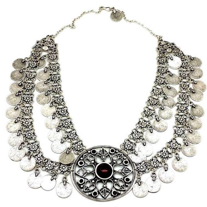 Zamac Statement Necklace for wholesale by ZEYZEY