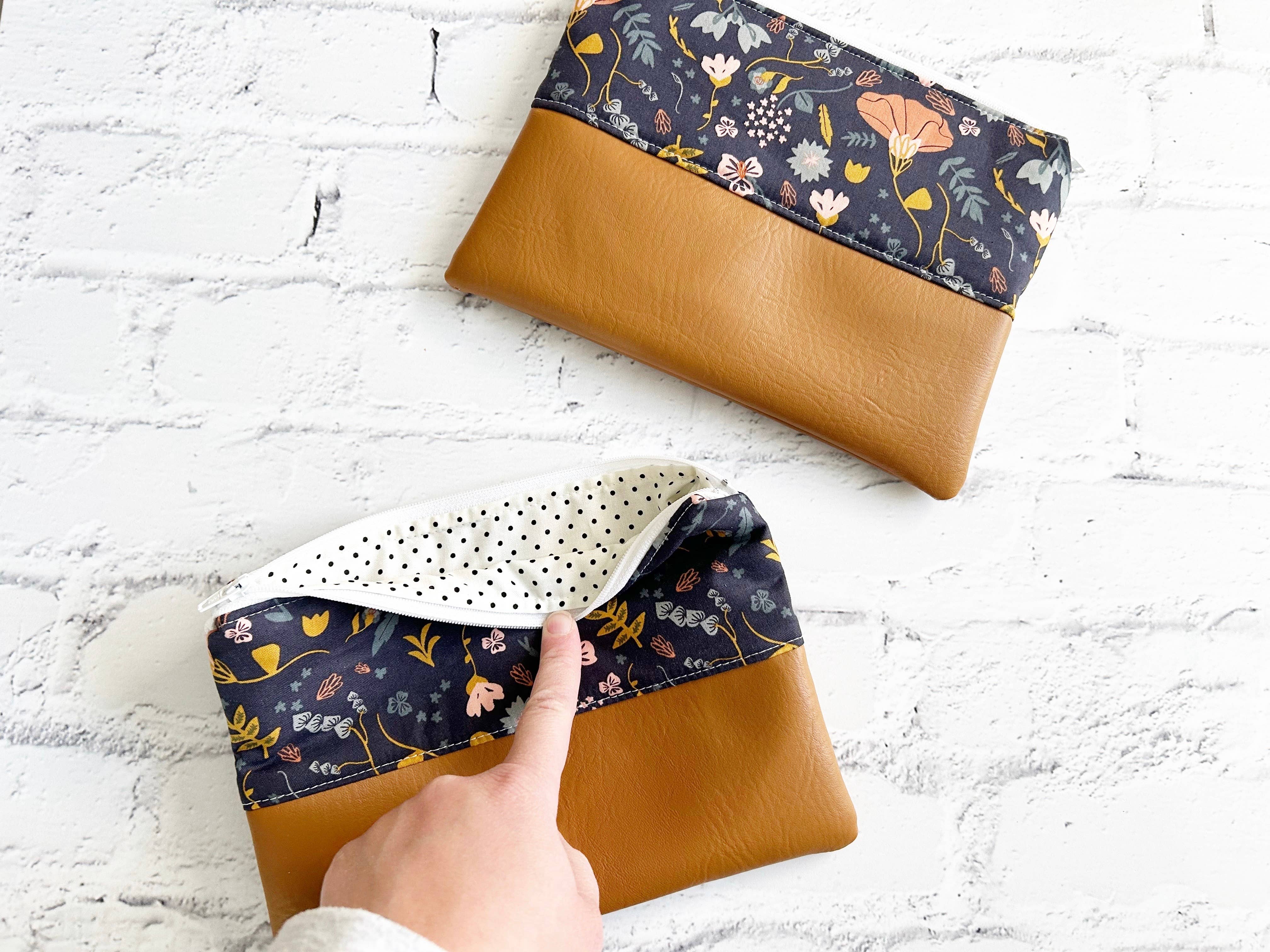 Mangham Made - Wholesale Makeup/Cosmetic Bag - Cosmetic bag, Flat Make up bag, Zipper Pouch, Variety Pack4