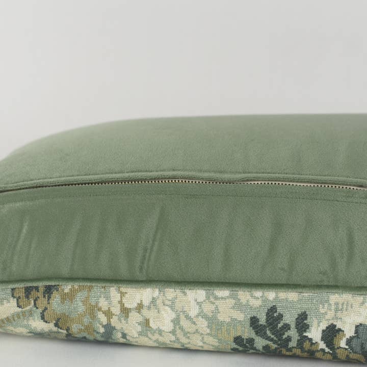 Xasmin Interiors LLC - Wholesale Lumbar Pillow - Yudi Sage Green Lumbar Pillow4