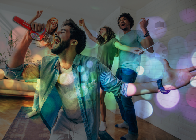 Gabba Goods - Wholesale Speakers - Gabba Goods Karaoke LED Karaoke Microphone Speaker8