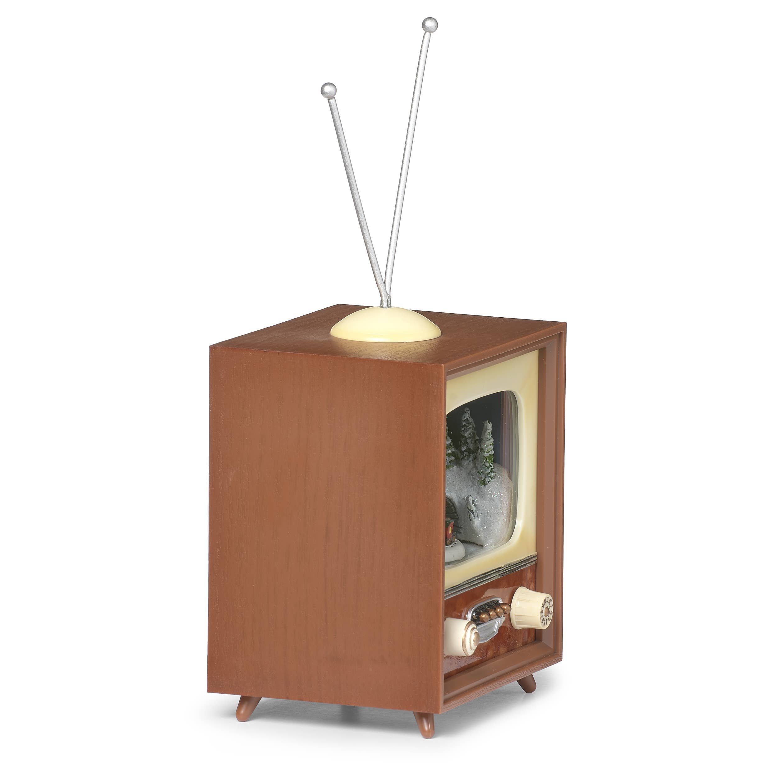 Roman - Wholesale Christmas Decoration - Lighted Musical TV with Rotating Train in Tunnel1