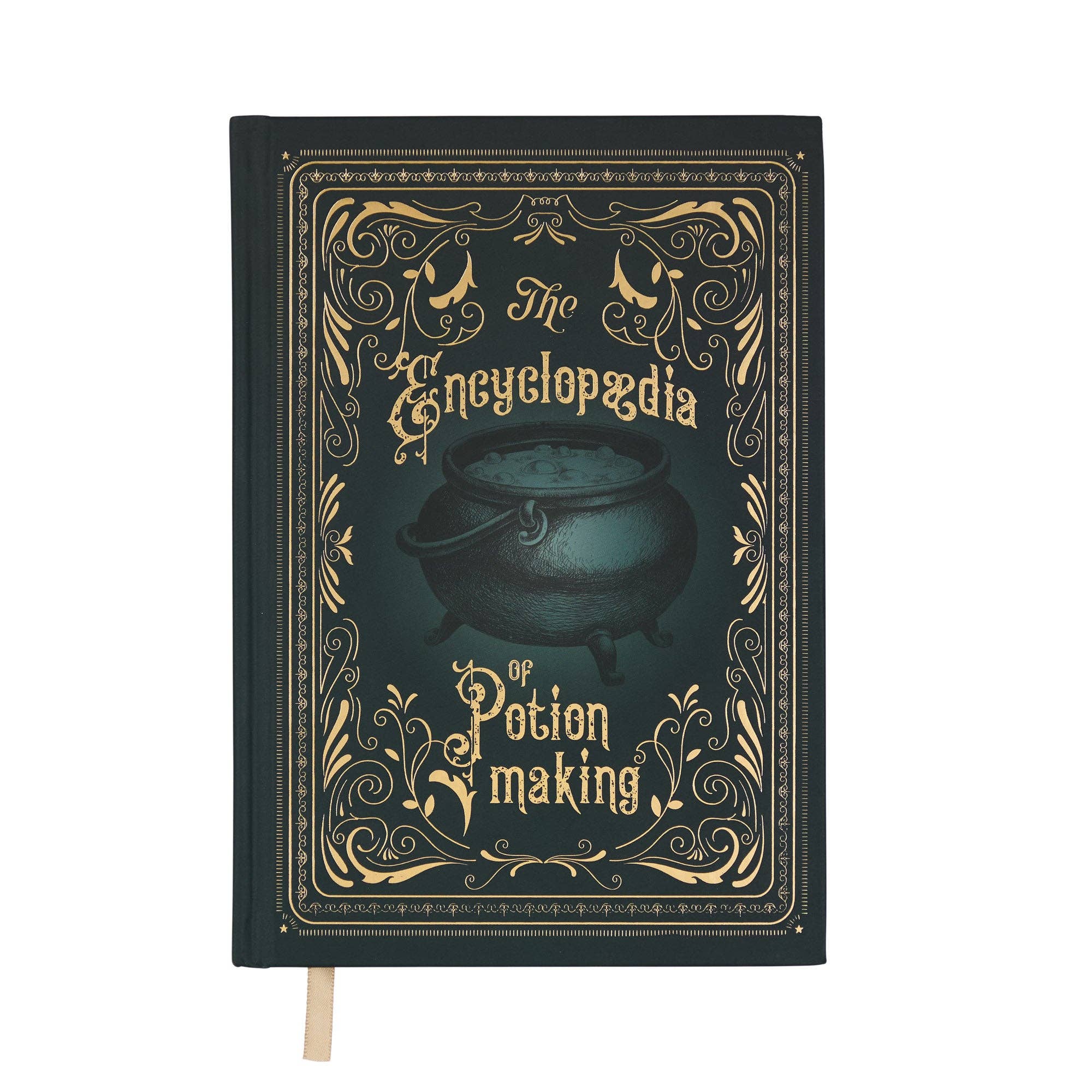 Well Read Company - Wholesale Notebook - The Encyclopedia of Potion Making Gold Foiled A5 Hardback Notebook2