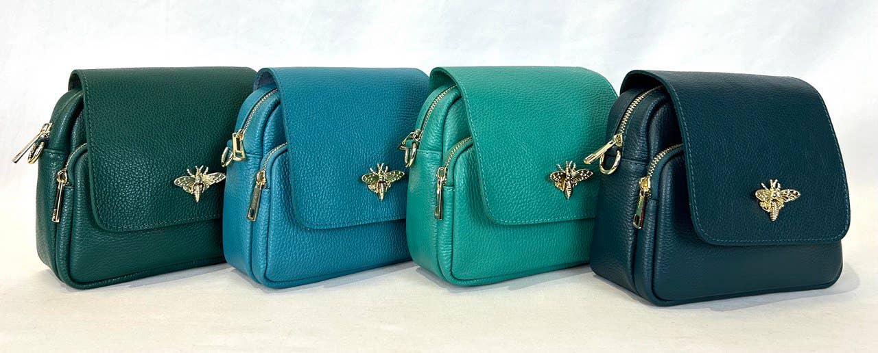 JIJOU CAPRI - Wholesale Crossbody Bag - Women's - Italian Leather Bumble Bee Crossbody Bag JIJOU CAPRI6