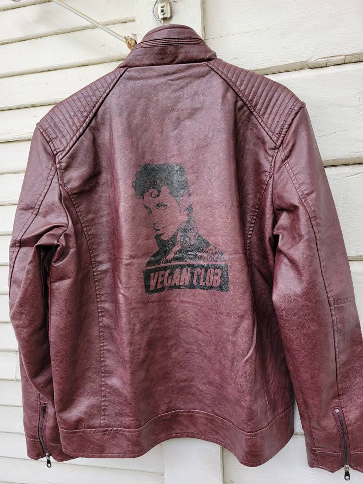 Vegan Club - Wholesale Leather Jacket - Men's - Men's Faux Leather Jacket Vegan Club Prince1