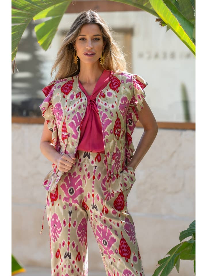 Cierzo Tribal Sunset & Moon Pants for wholesale on Faire2