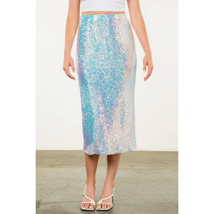 Midi Sequin Skirt for wholesale by THML