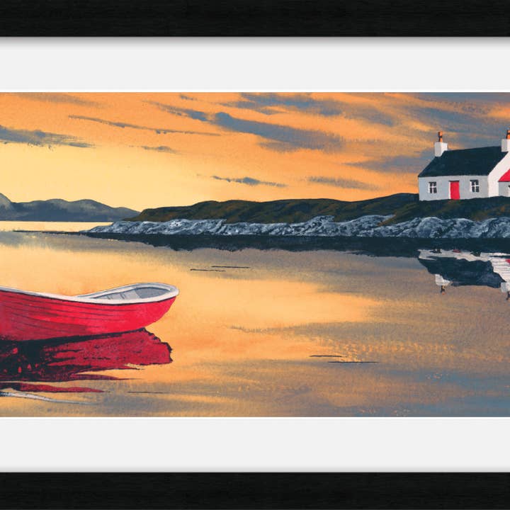 Anthony Barber (Golden Light - Harris) Vorgerahmte Kunstdrucke für den Großhandel von The Art Group