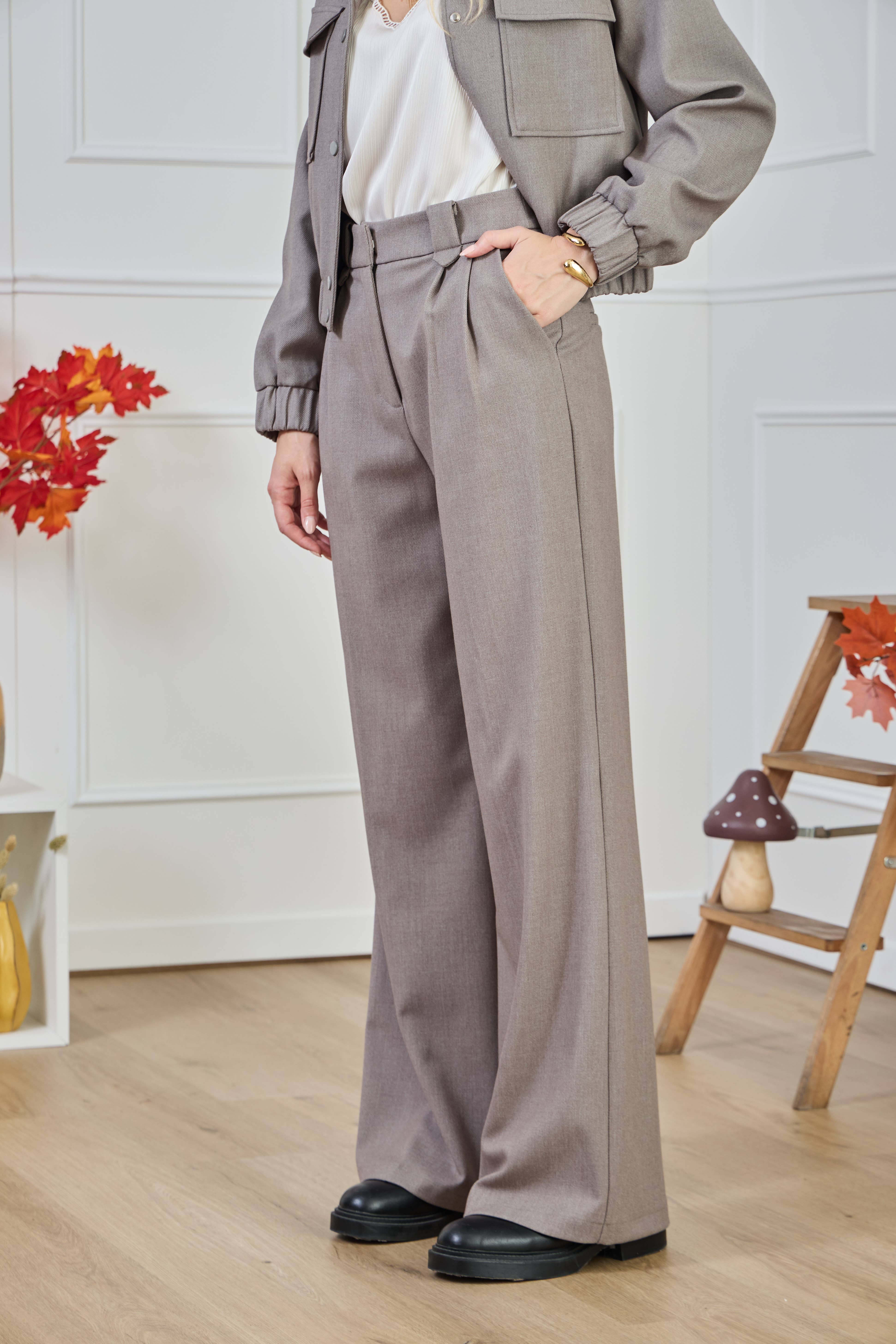 LULUMARY - Wholesale Pants - Women's - Elegant trousers P9877