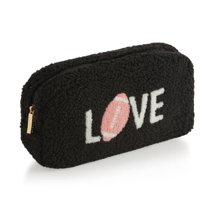 "LOVE" SHERPA RITSZAKJE voor wholesale door Shiraleah