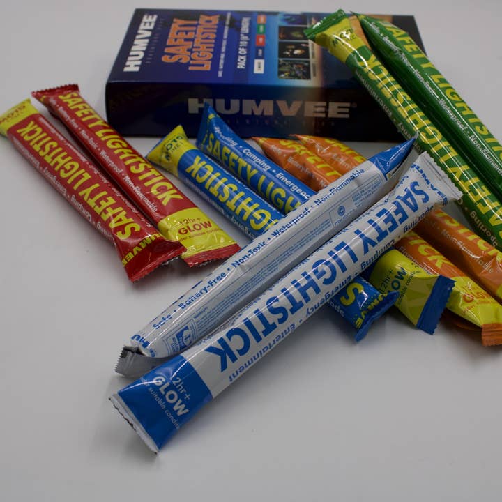 CALIBER GOURMET / CAMPCO - Wholesale Light-up toy – Kids & baby - Humvee 6" Safety Glow Sticks, 10 pack1