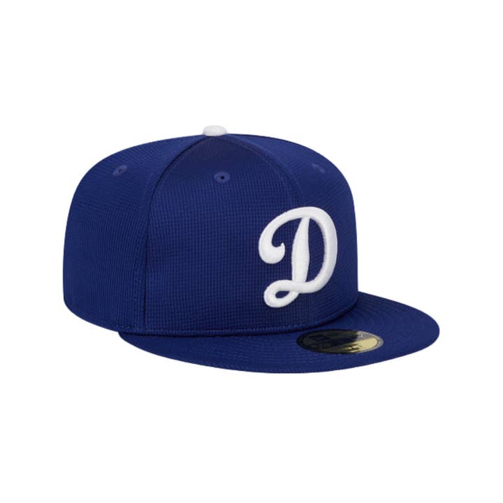 LOS ANGELES DODGERS 59FIFTY NEW ERA BLUE WHITE "D" LOGO FITTED HAT for wholesale by Rat City Sk8 Shop